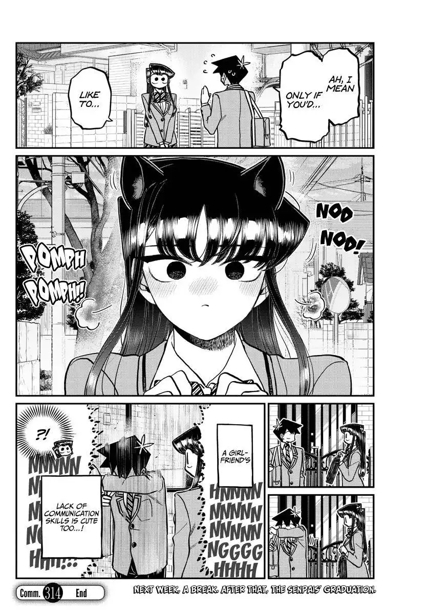 Komi-san wa Komyushou Desu Chapter 314 18